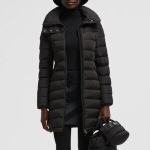 Moncler Flammette Long Down Jacket
